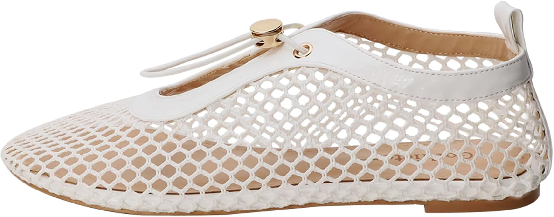 Stylish mesh Ballet Flats for Women Lightweight and Breathable Perfect Fishnet Design for Comfort... | Amazon (US)