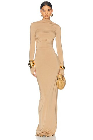 Jersey Backless Maxi Dress | FWRD 