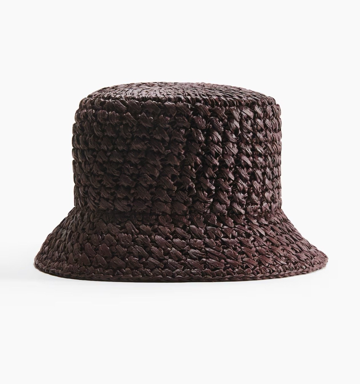 Brown raffia straw woven bucket hat 

#LTKSeasonal