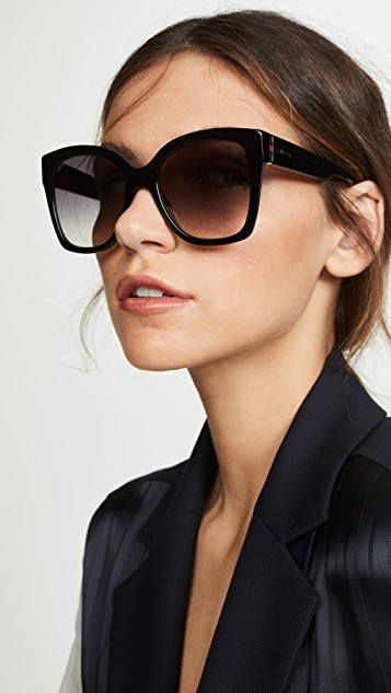 Web Plaque Sunglasses | Shopbop