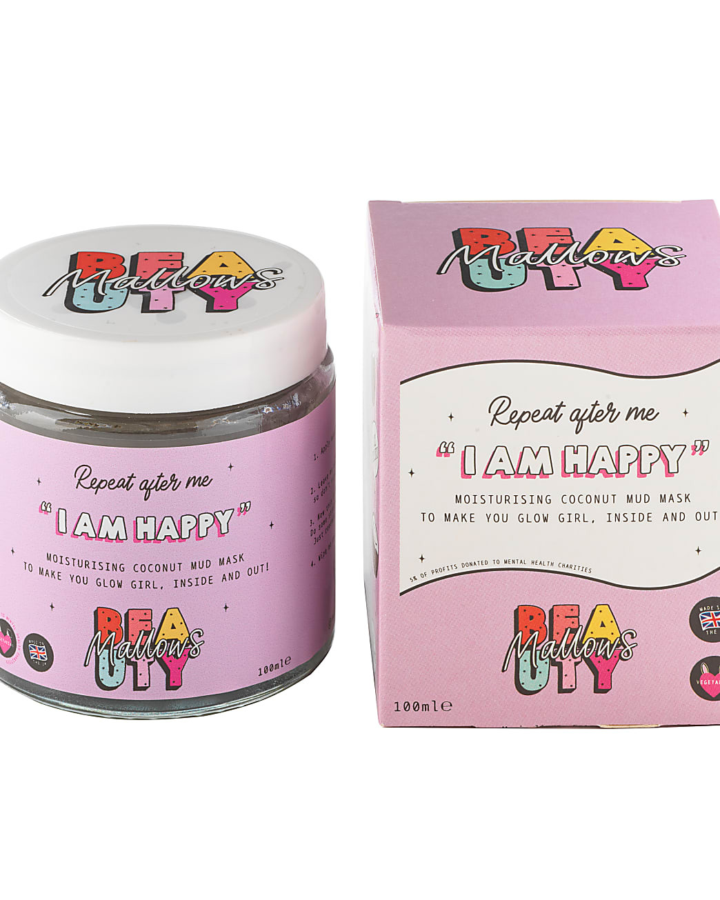 River Island Mallows Watermelon Pink Clay Face Mask | River Island (UK & IE)