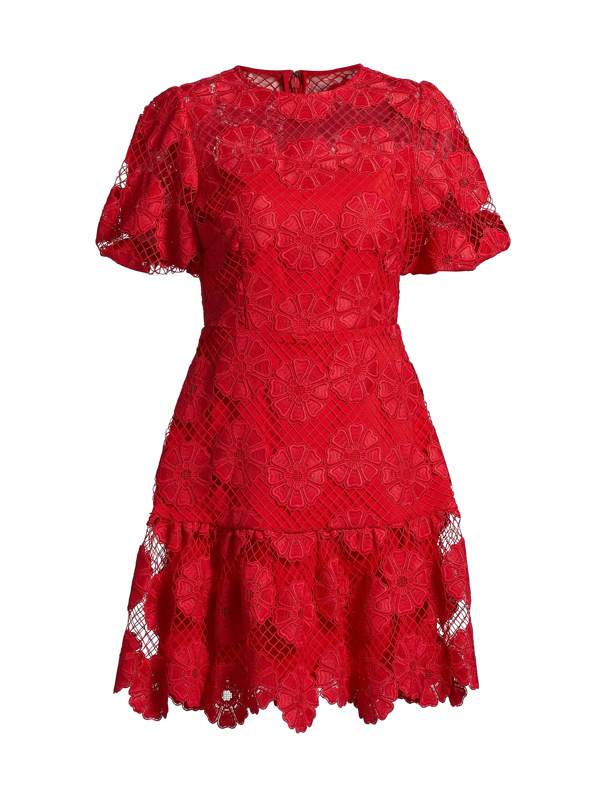 Yasmin Lace Minidress | Saks Fifth Avenue