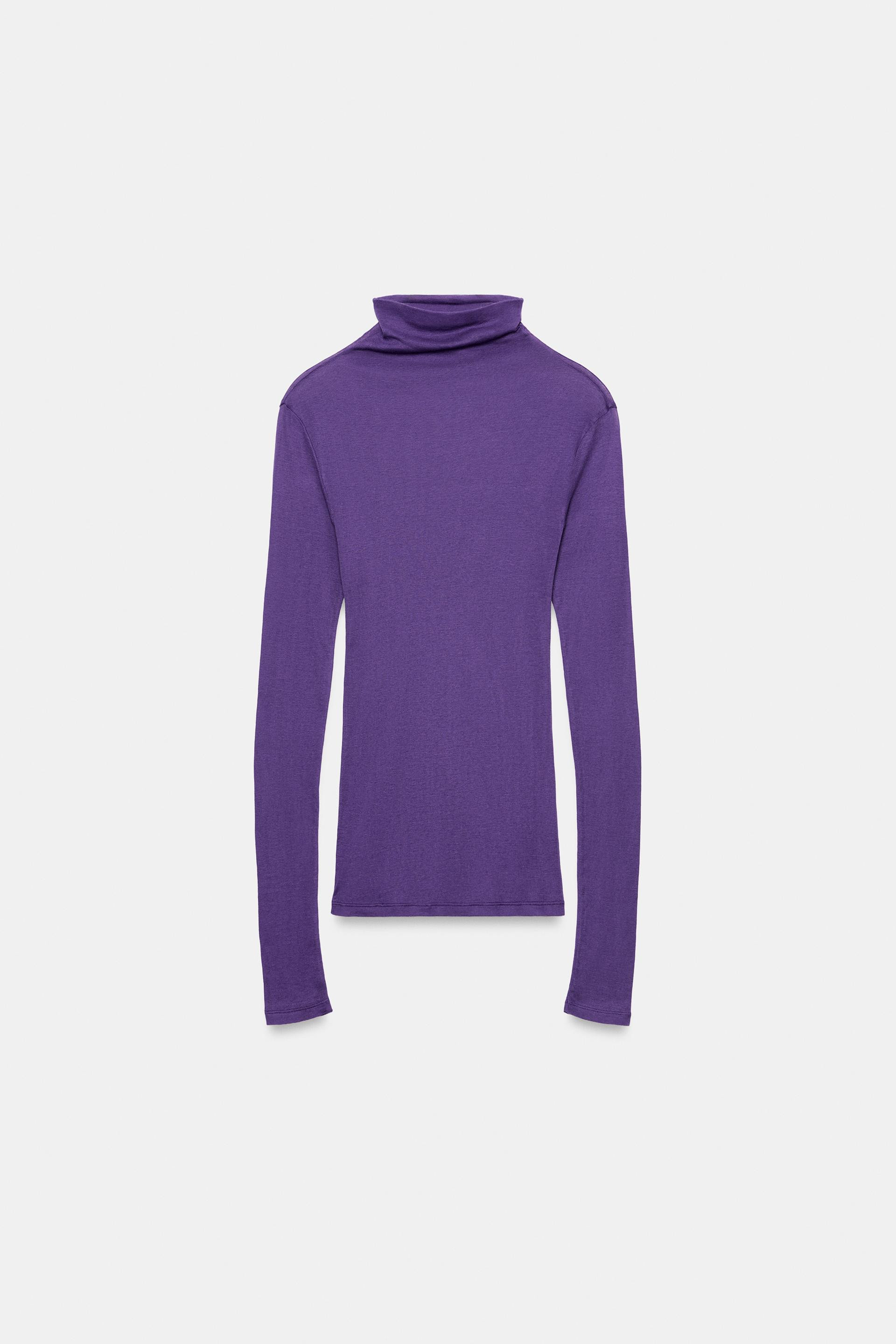 SUPIMA® MOCK-NECK T-SHIRT | Zara US