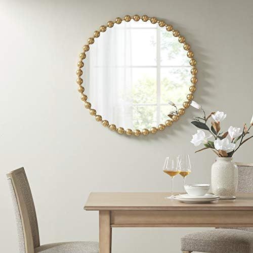 MADISON PARK SIGNATURE Marlowe Decor Mirror, See below, Gold | Amazon (US)