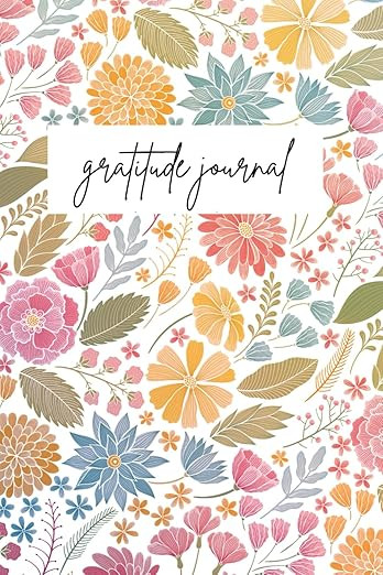 Floral Lined Gratitude Journal | Amazon (US)