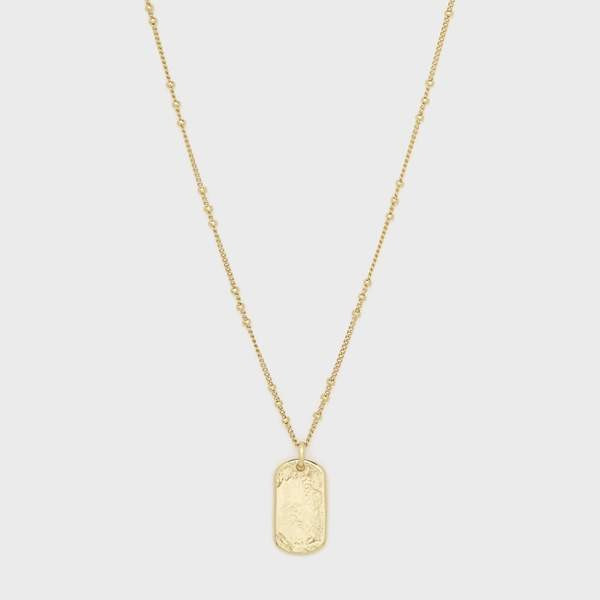 Griffin Dog Tag Necklace | Gorjana