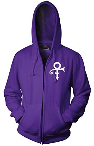 Prince unisex adult Casual Hooded Sweatshirt, Purple, Medium US | Amazon (US)