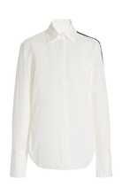 Mia Stripe-Detailed Cotton Shirt | Moda Operandi (Global)