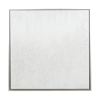 CosmoLiving by Cosmopolitan White Contemporary Canvas Wall Art-87893 - The Home Depot | The Home Depot