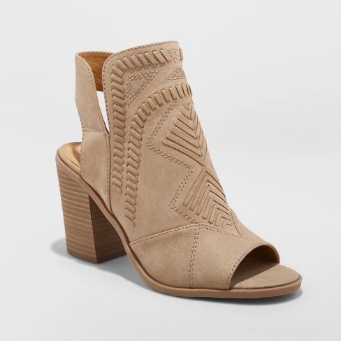 Women's Edwina Fashion Boots - Universal Thread™ Taupe | Target