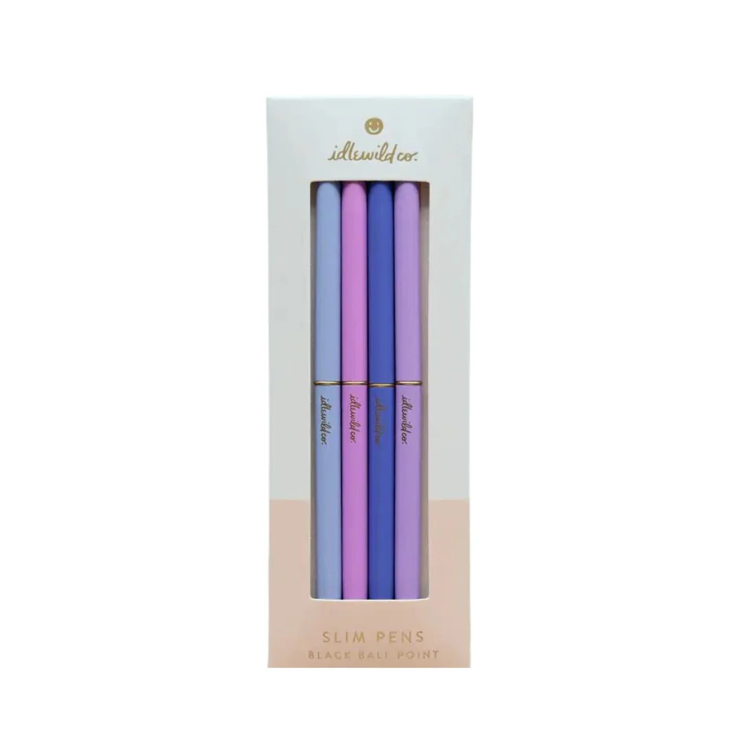 Vibrant Violets Slim Pens | Pink Antlers