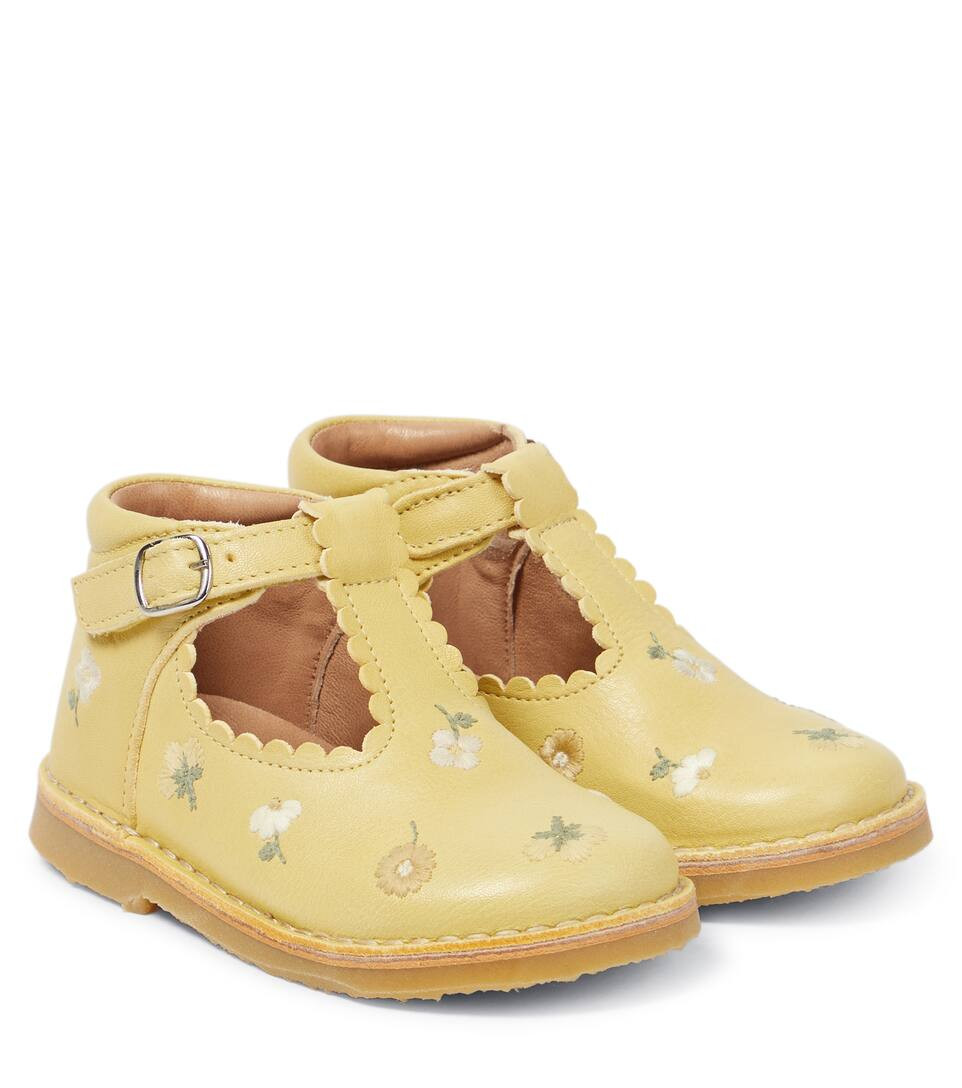 x Shirley Bredal floral leather shoes | Mytheresa (US/CA)