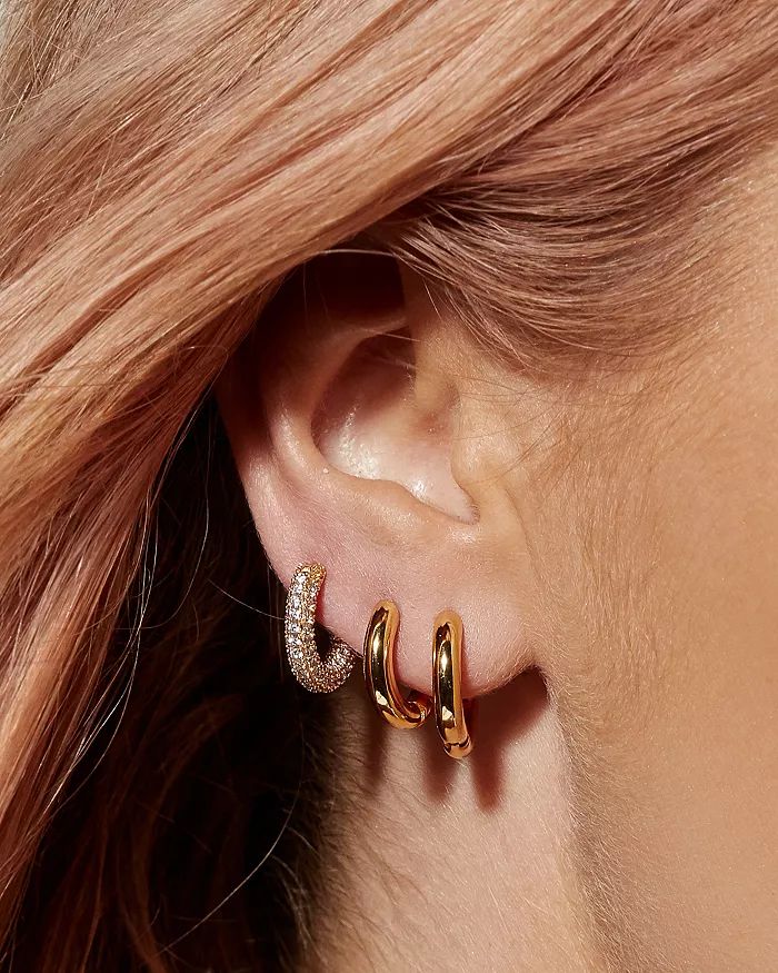 Amalfi Pavé Huggie Hoop Earrings | Bloomingdale's (US)