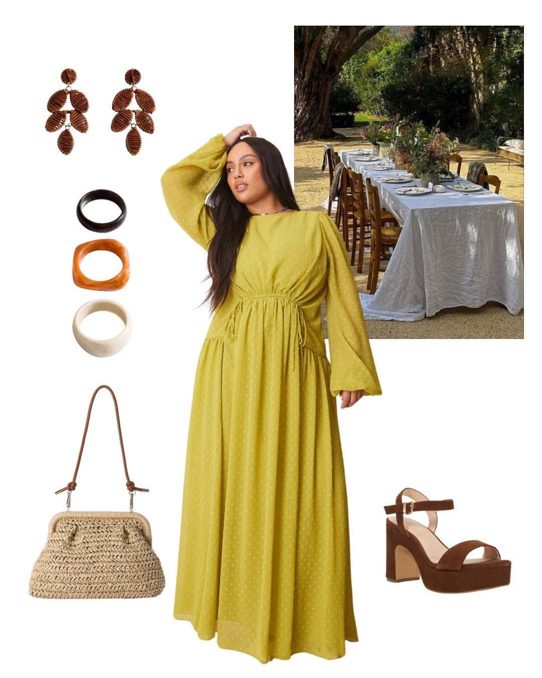 Plus size wedding guest outfit perfect for weddings abroad in Spring and Autumn 🫒🍝🍹

#LTKdresses #LTKplussize #LTKspring