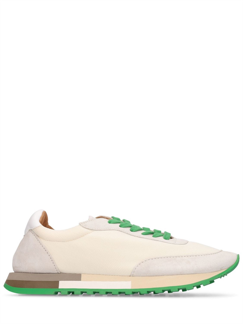 20mm owen leather & mesh sneakers - The Row - Women | Luisaviaroma | Luisaviaroma