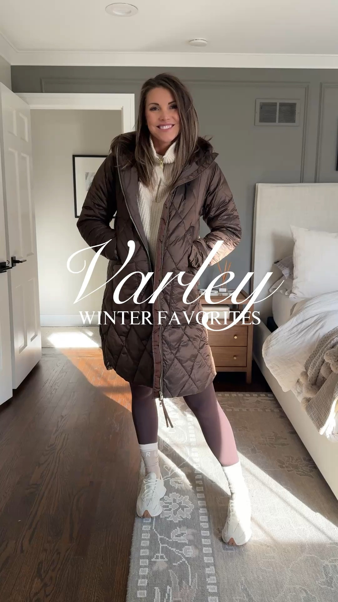 Varley winter favorites I’ve been living in this season! These sets are perfectly cozy (and bump friendly) but most importantly still make you look & feel put together!! The material is super soft and stretchy. The knit sweater is SO cute for ski/the holidays! Wearing a S in just about everything here! Styles have a slightly oversized/relaxed fit so size down for a closer/more fitted look  

#LTKBump #LTKStyleTip #LTKWatchNow