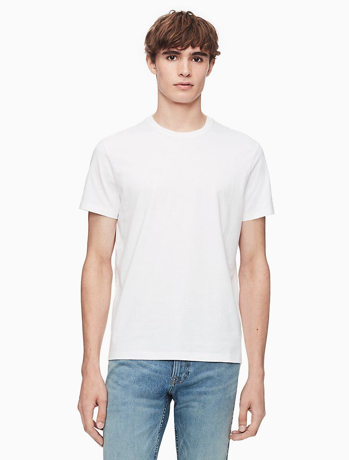 New Essentials Regular Fit Liquid Touch Crewneck T-Shirt | Calvin Klein | Calvin Klein (US)