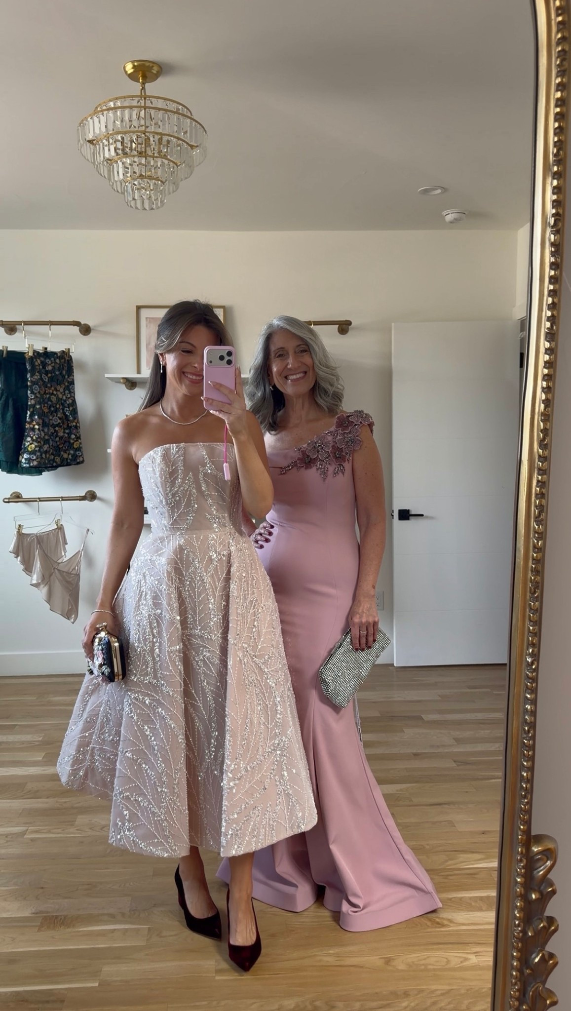Mom and me blush and pink sequin wedding guest and formal event dresses 

Vici code: emerson30
Electric picks code: emerson20

I sized down in my dress
Mom wears a medium/6

Wedding guest
Formal event
Black tie
Sequin
Blush
One shoulder
Floral
Mother of the bride
Spring event
Special occasion 

#LTKgrwm #LTKWedding #LTKSeasonal