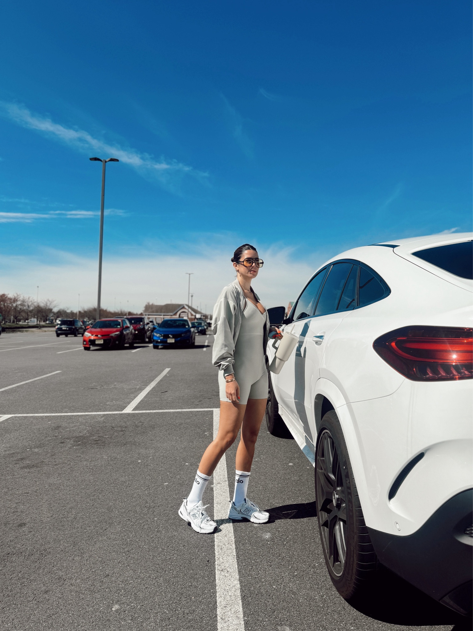 Gym outfit today! Alo yoga outfit
Size XS on jumpsuit 

#LTKfitness #LTKstyletip