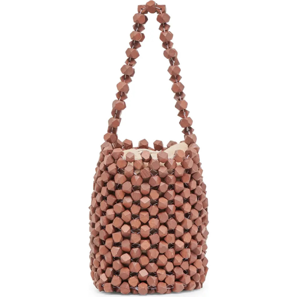 Dolce Vita Malou Beaded Tote Bag in Brown at Nordstrom Rack | Nordstrom Rack