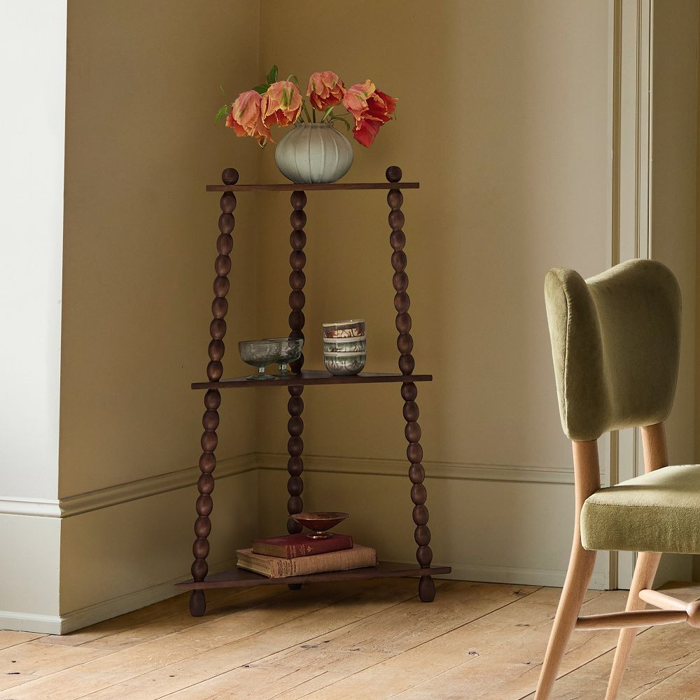 Pierce & Ward Spindle Wood Plant Stand | West Elm (US)
