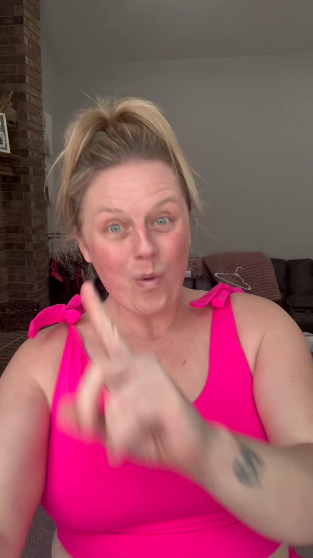 She’s a pink girl! This comes in other colors too 🤪 

#LTKBeauty #LTKMidsize #LTKSwim