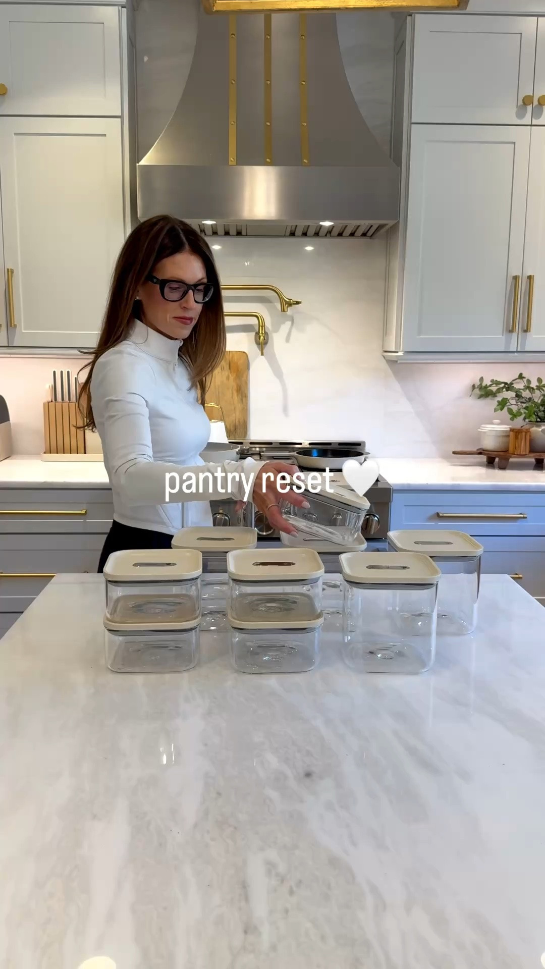 I recently upgraded my pantry storage to these all glass storage containers from Caraway. I love how they keep food, fresher longer with the seal tight lid, and maximize space with the modular design.

#LTKmomlife #LTKHome #LTKfoodie