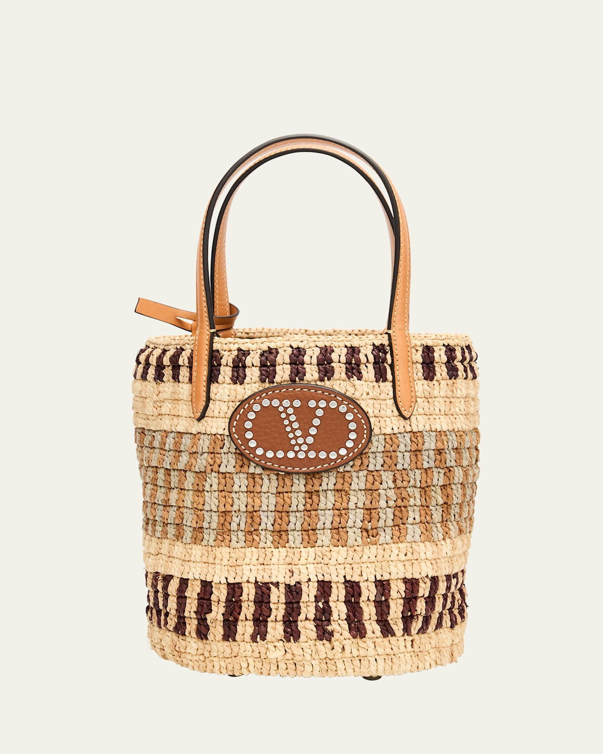 VLOGO Signature Small Crochet Bucket Bag | Bergdorf Goodman