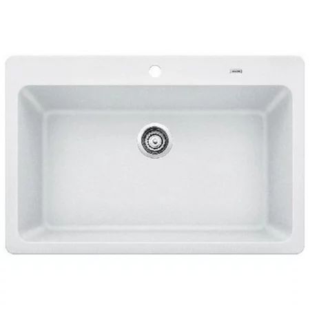 Blanco 442954 Grandis 33 Drop-In Or Undermount Single Basin Silgranit Kitchen Sink - | Walmart (US)