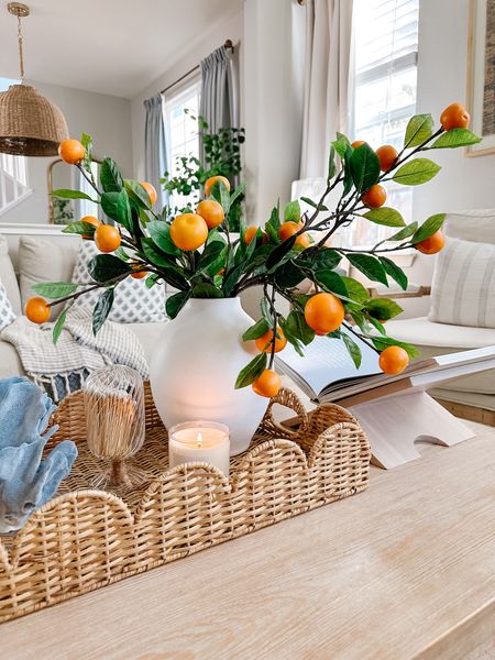 How is tomorrow the start of May?! I always start moving my home to its Summer style beginning of May and this year is no exception. Brining out the oranges again this year. 🍊 

#LTKhome