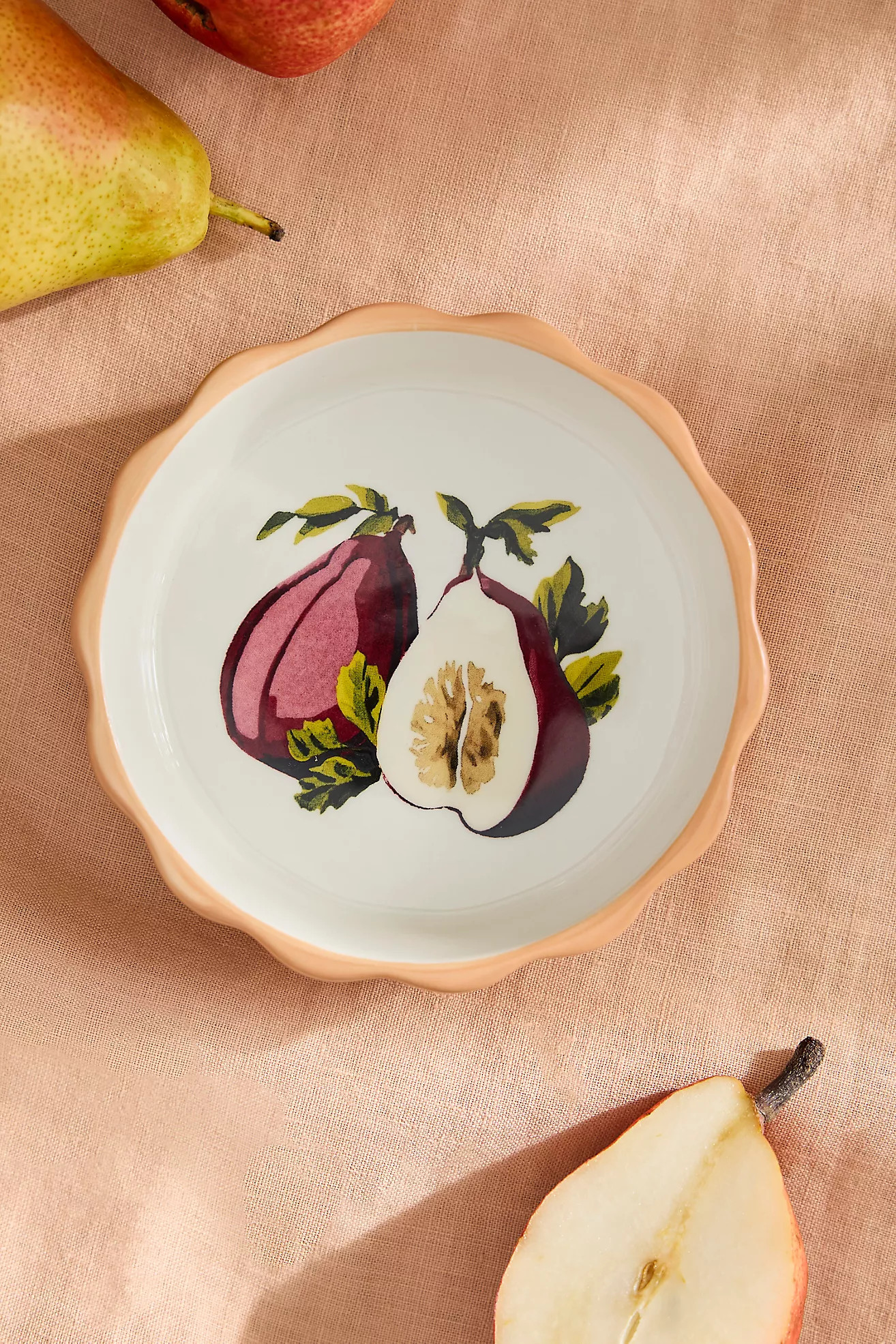 Autumn Bounty Stoneware Tart Dish | Anthropologie (US)
