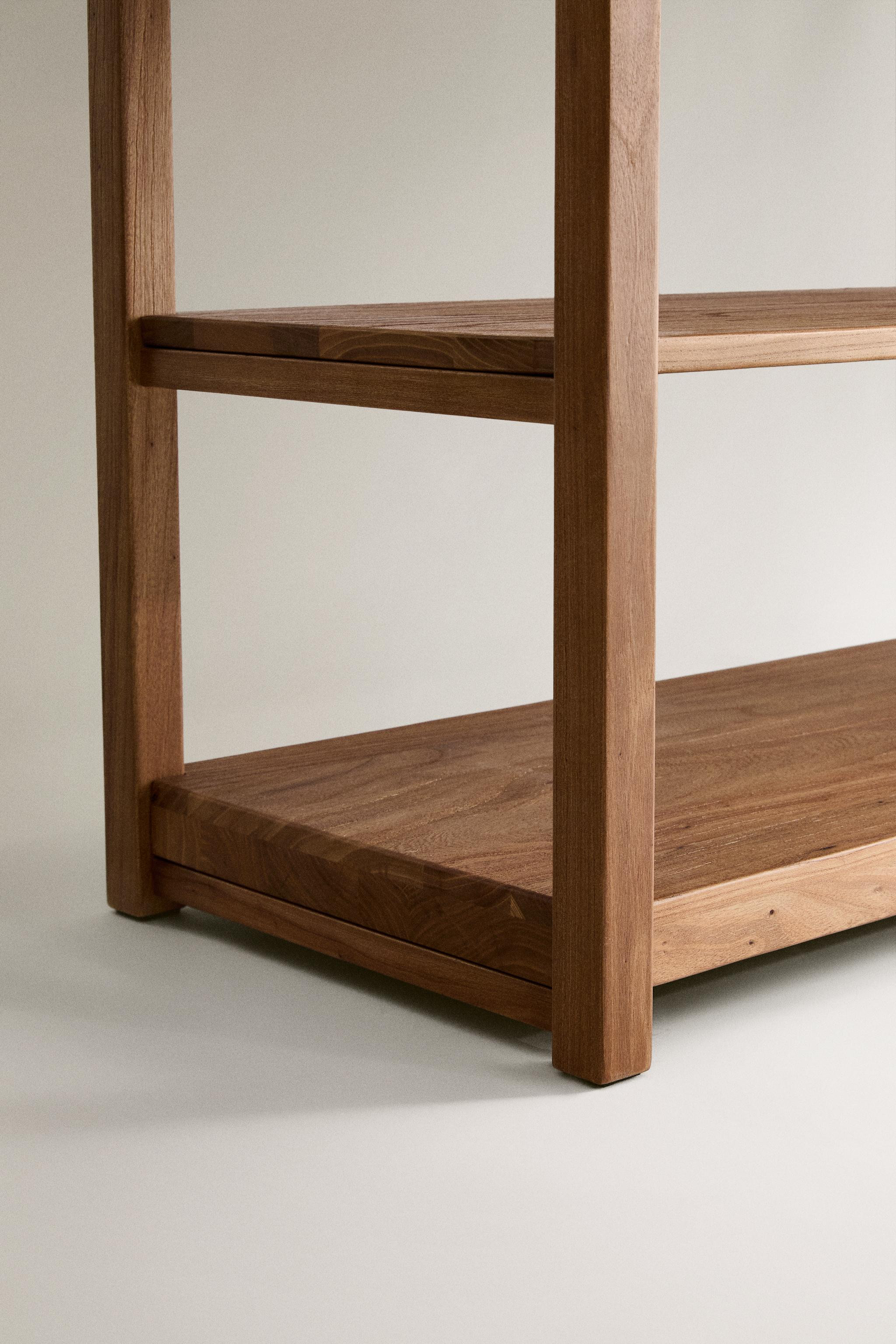 LONG WOODEN SHELVING UNIT | Zara US