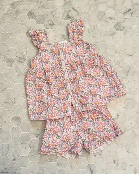 Grace and James kids released the sweetest spring collection! Love this ruffle floral shorts set for Maddie  

#LTKbaby #LTKSpringSale #LTKkids