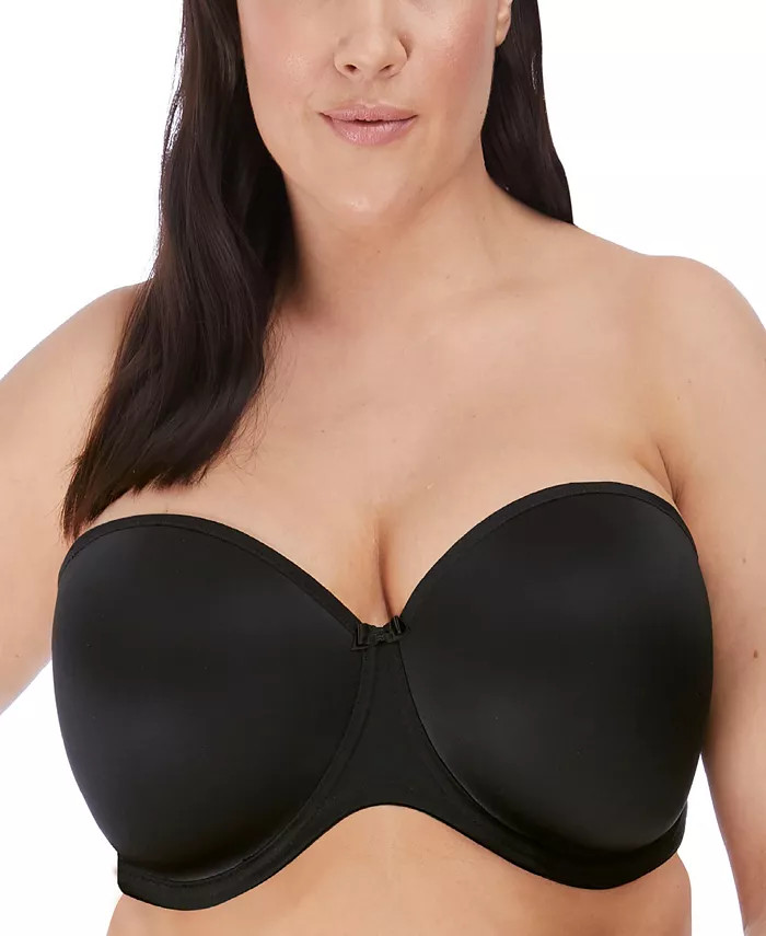 Women's Plus Size Smooth Underwire Molded Strapless Bra EL4300 | Macy's