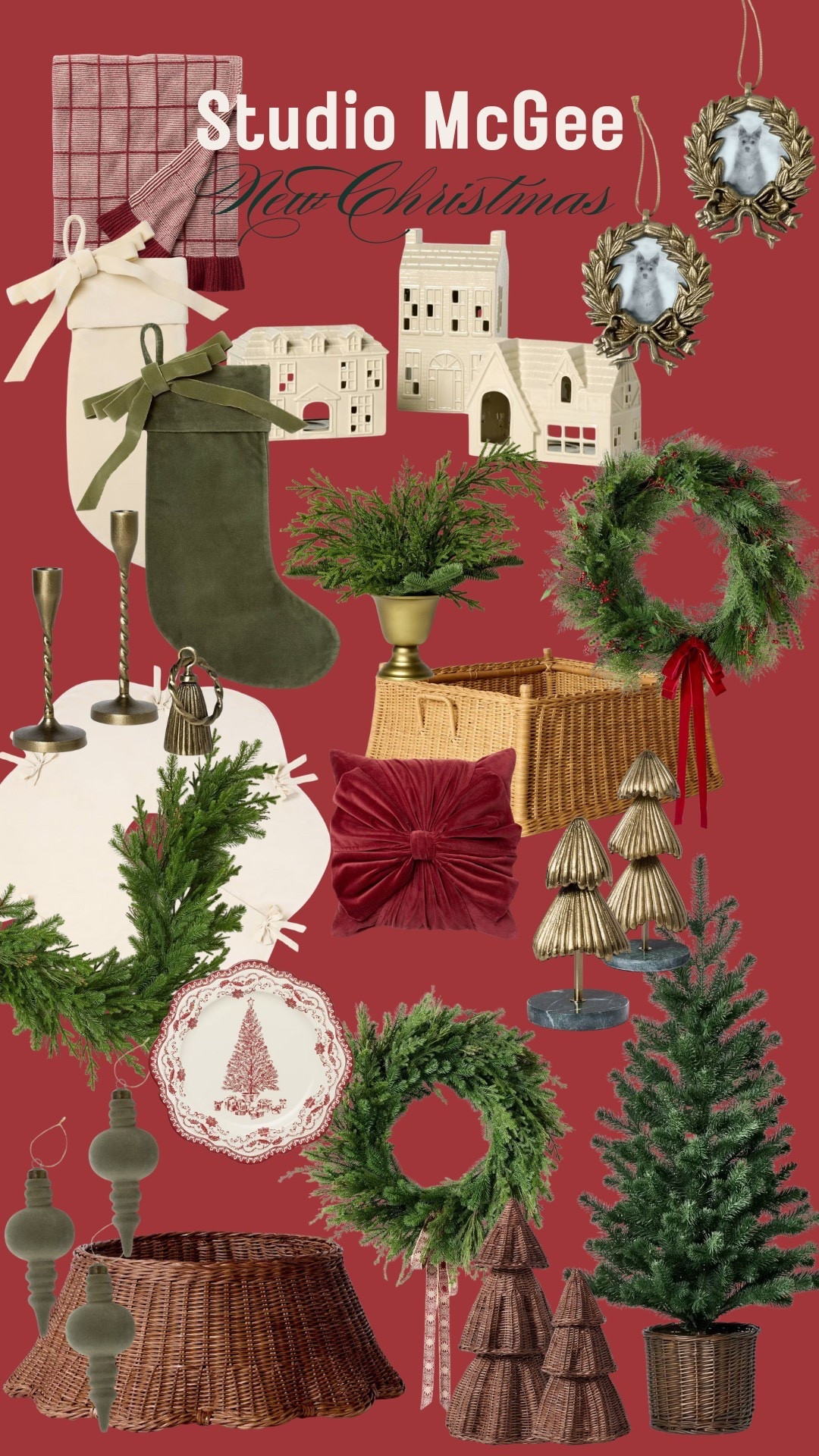 Studio McGee new Christmas arrivals at target. A lot of their pieces sell out, shop early 

#LTKSeasonal #LTKHome