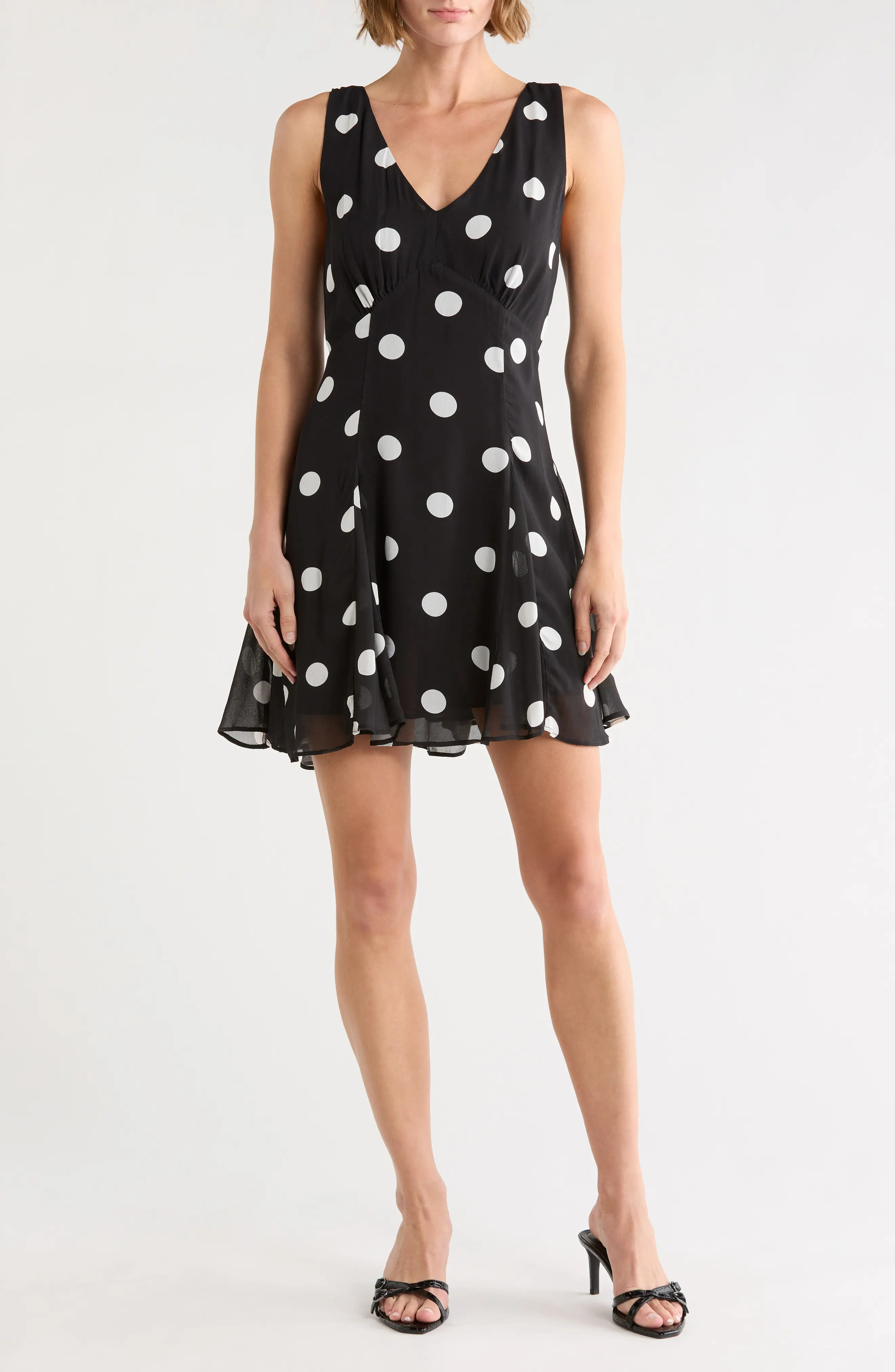 EDIT by JASON WU Double V-Neck Sleeveless Dress (Women) | Nordstromrack | Nordstrom Rack