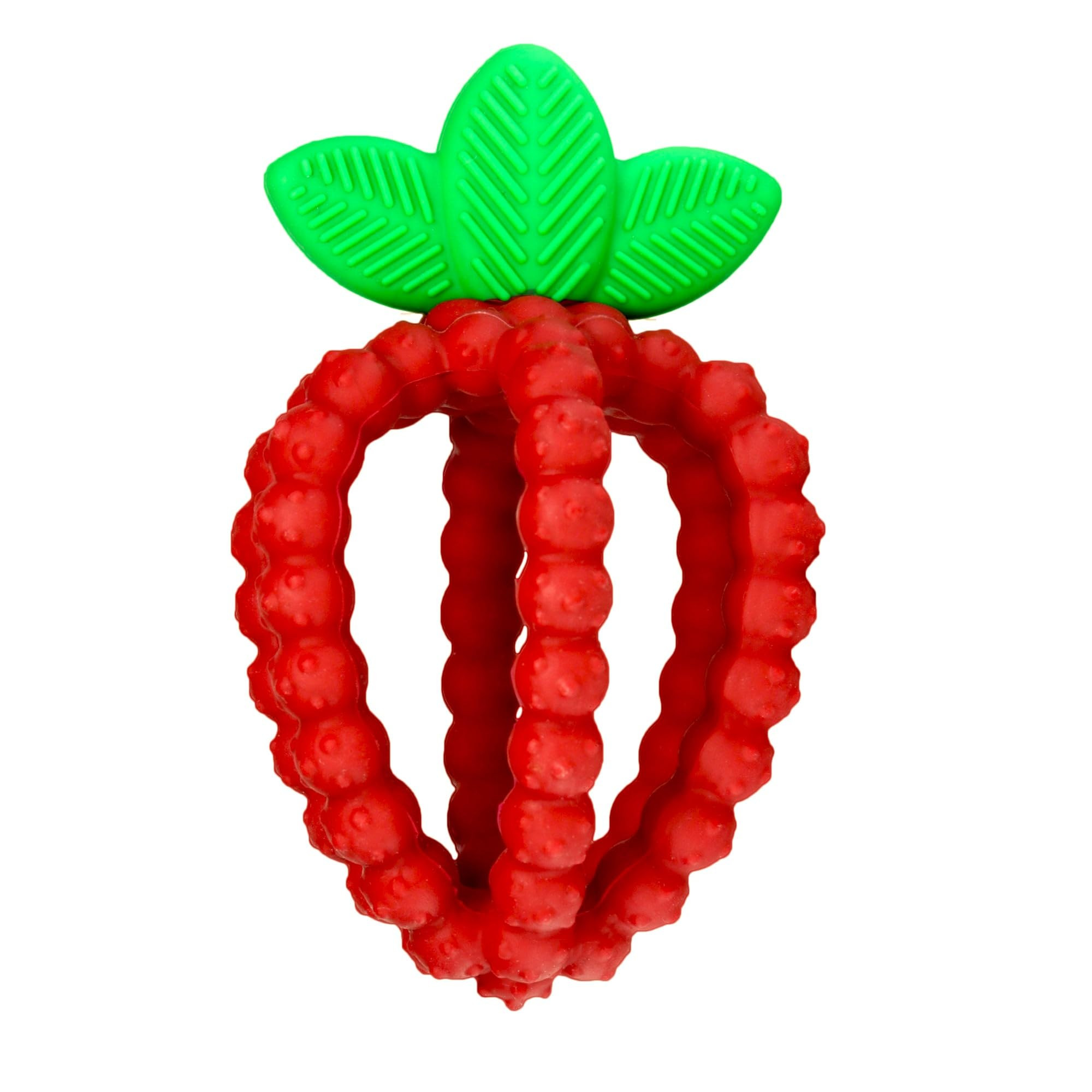 RaZbaby Bites Silicone Baby Teething Toy – Sensory Toy with Textured BerryBumps for Teething Re... | Amazon (US)
