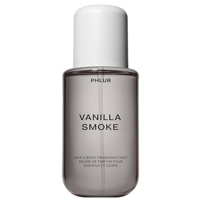 PHLUR Vanilla Smoke Body Mist - Hair and Body Fragrance Mist - Cashmere Vanilla Body Spray with P... | Amazon (US)