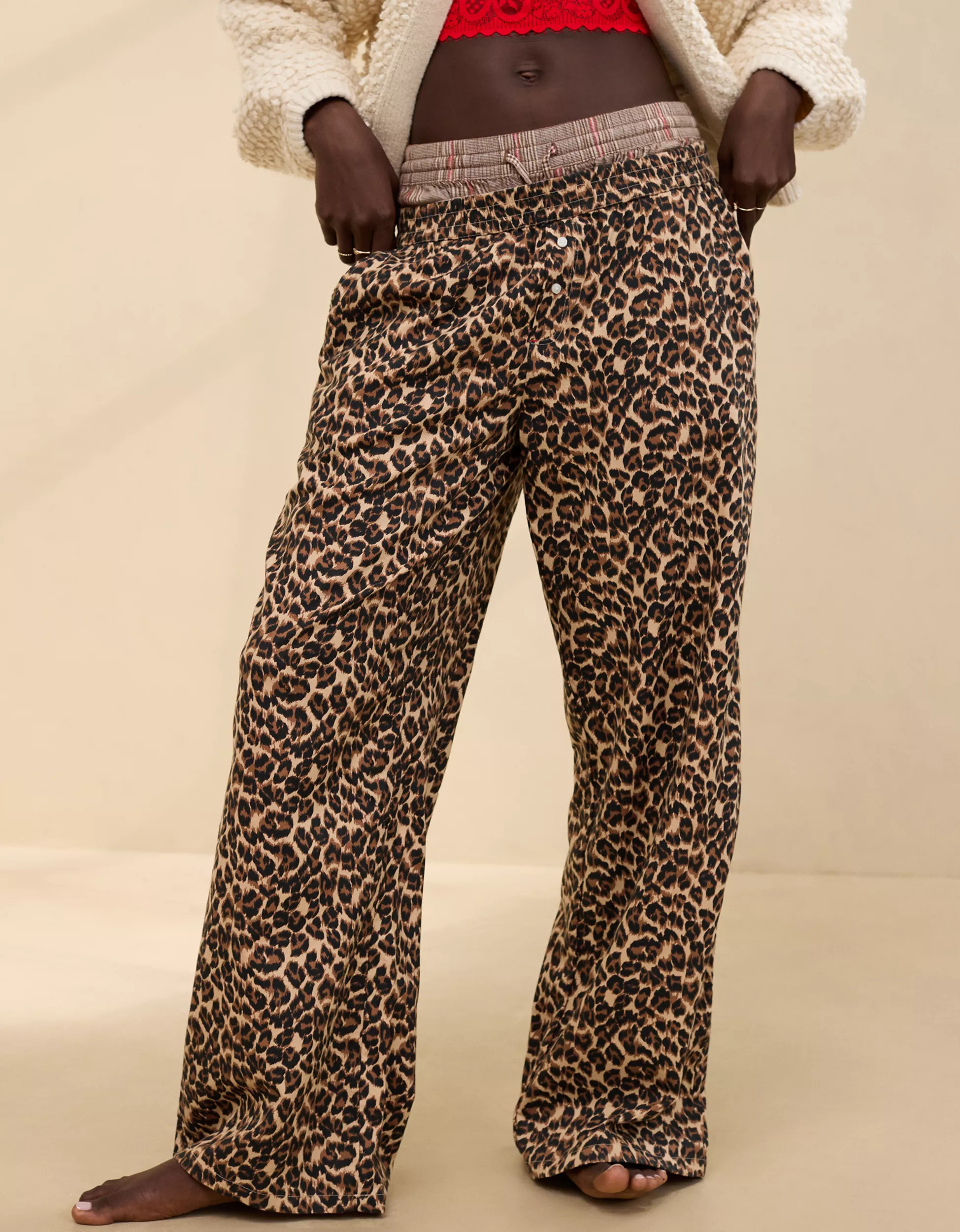 Aerie Off-Duty Flannel Trouser PJ | Aerie