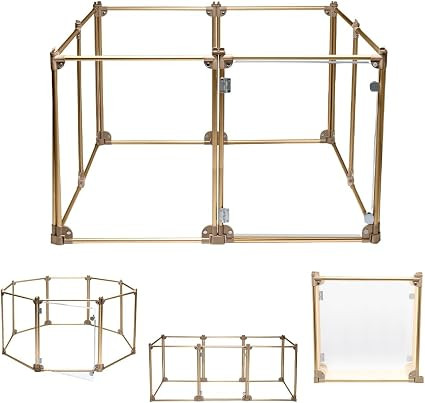 Front Row Foldable Dog Playpen – Durable and Portable Puppy Playpen for Exercise, Rest & Play ... | Amazon (US)