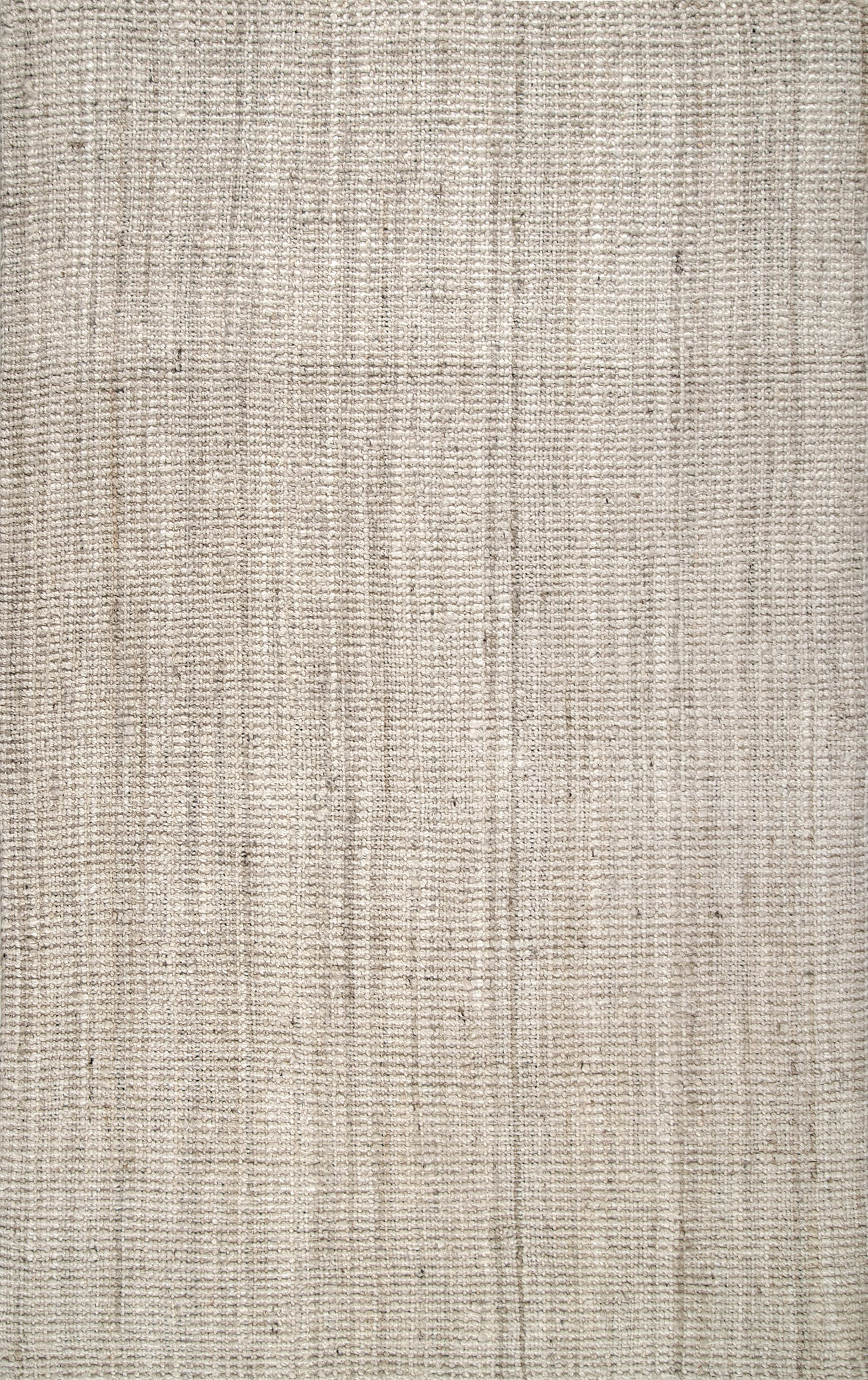 Handwoven Jute Ribbed Solid Rug | Rugs USA