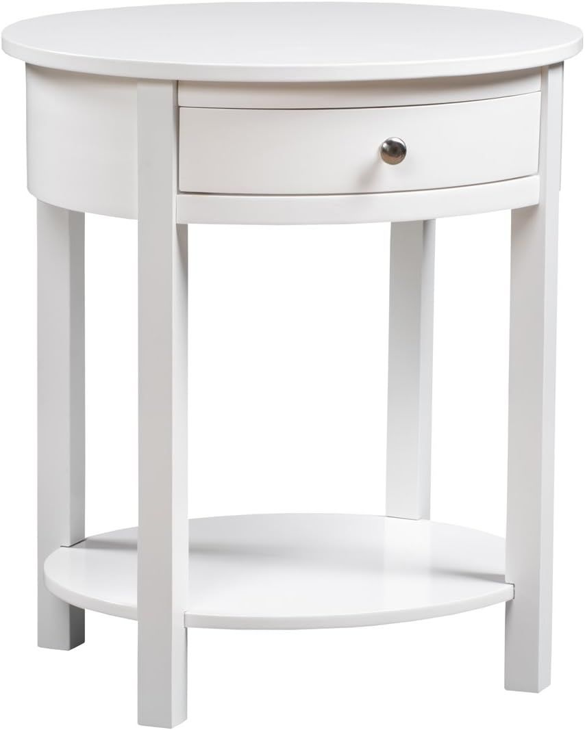 Convenience Concepts Classic Accents Cypress End Table, White | Amazon (US)