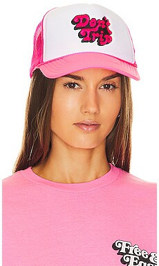 Don't Trip Embroidered Trucker Hat
                    
                    Free & Easy | Revolve Clothing (Global)