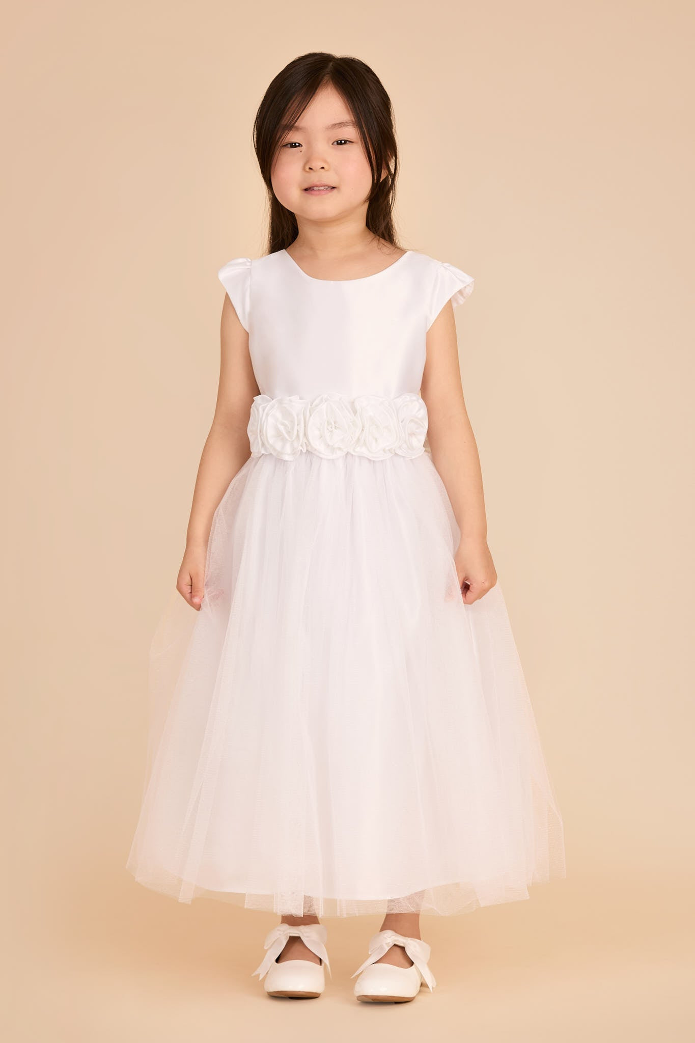 Gardenia White Gardenia Flower Girl Dress | Birdy Grey | Birdy Grey