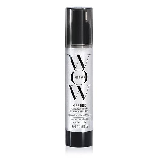 COLOR WOW Pop + Lock High Gloss Finish – Frizz Control Serum | Prevent Color Fade, Seal Split E... | Amazon (US)
