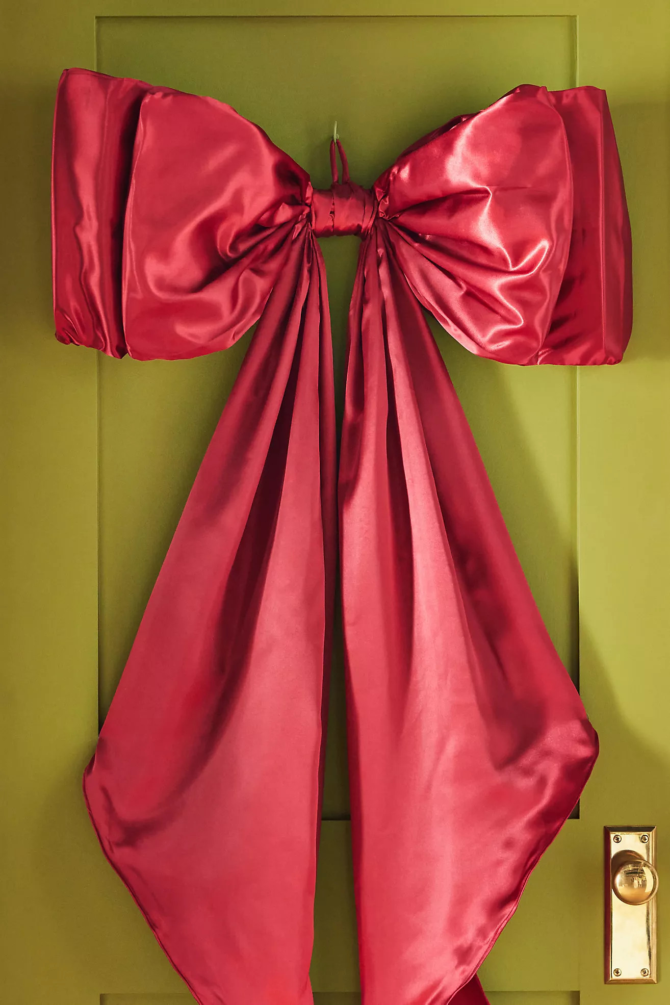 Satin Bow Tree Topper | Anthropologie (US)