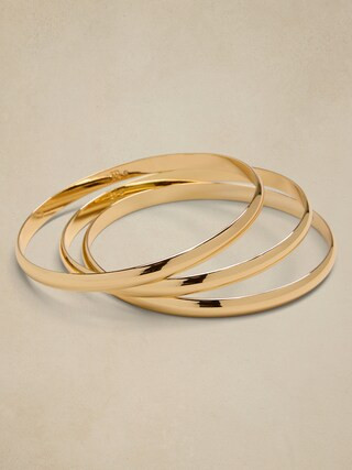 Metal Bangle Set | Banana Republic Factory