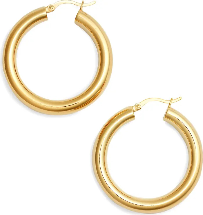 Argento Vivo Sterling Silver Argento Vivo Hoop Earrings | Nordstrom | Nordstrom