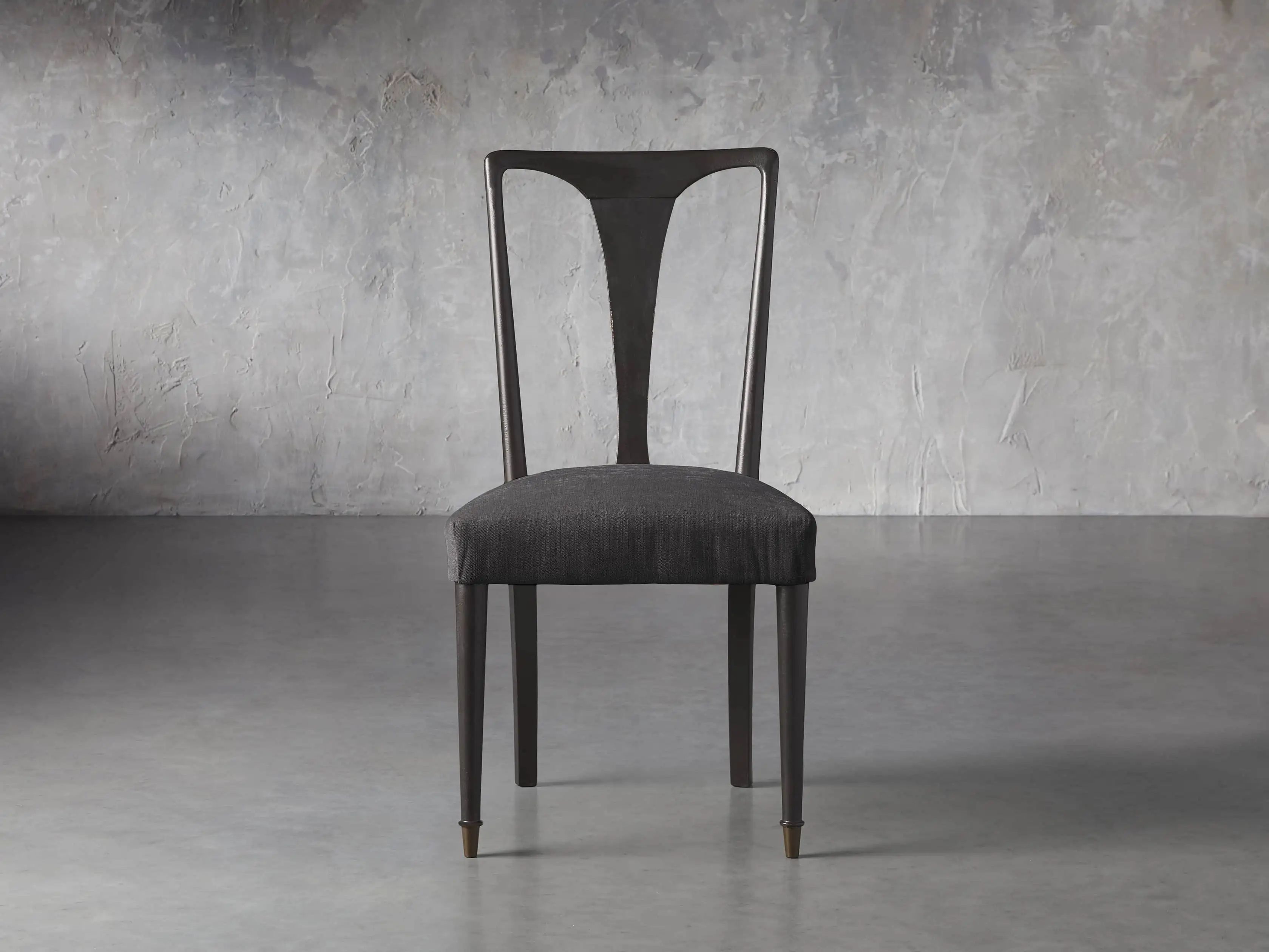 Sali Dining Chair in Nero | Arhaus