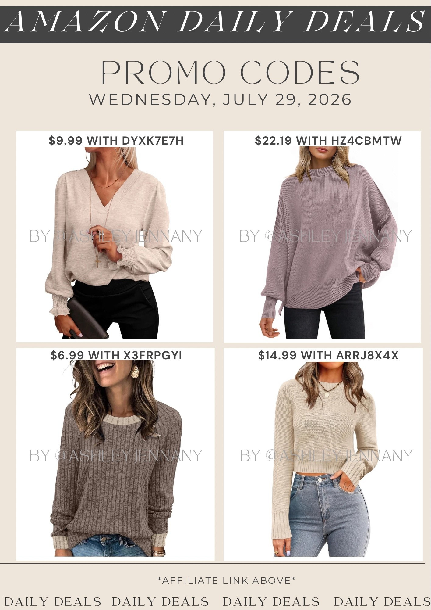 Amazon deals

#LTKSeasonal #LTKMidsize #LTKSaleAlert